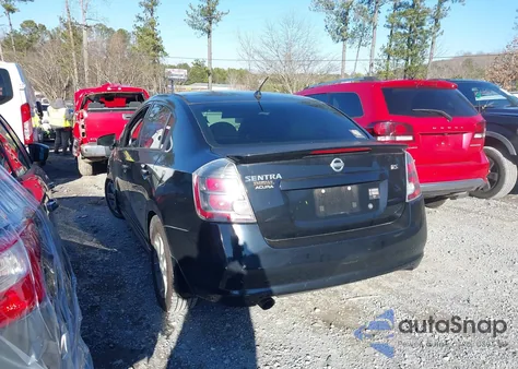 2010 Nissan Sentra 2.0Sr из США, поврежденный, VIN 3N1AB6AP8AL687569